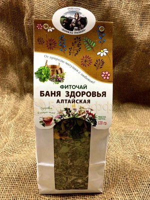 Алтайский чай "Баня здоровья алтайская" (120 гр.)
